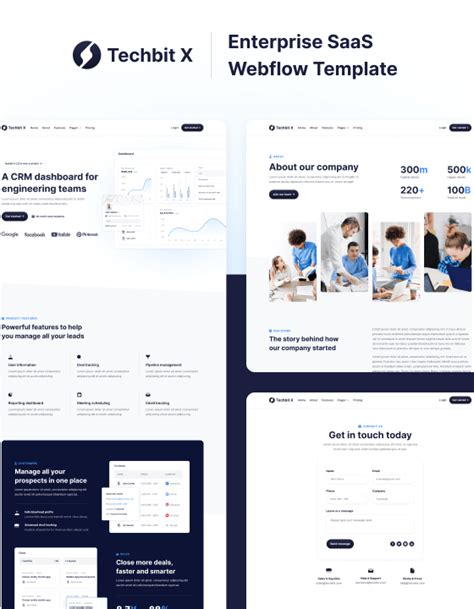 Techbit X Technology HTML5 Responsive Website Template