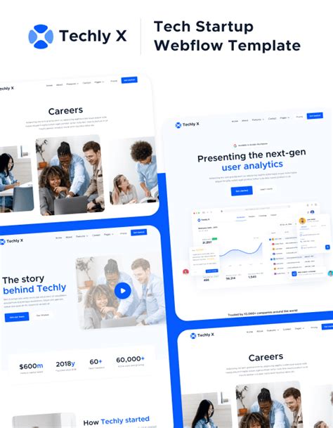 Techly X Startup HTML5 Responsive Website Template