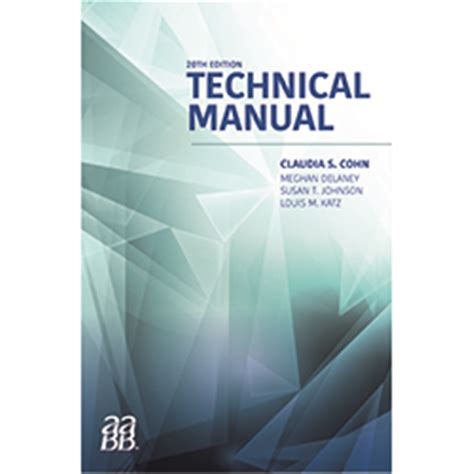 Technical 9th Aabb Edition Manual