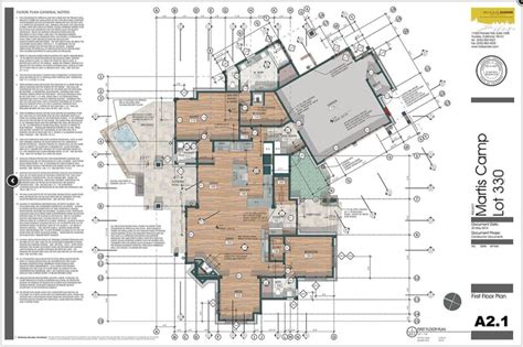 Technical Drawing Layout First In Architecture
