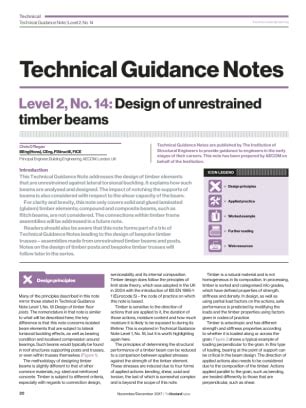 Technical Guidance Note (Level 2, No. 14): Design of …