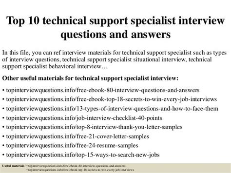 Technical Support Engineer Interview Questions And Answers