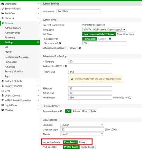 Technical Tip: Effects of changing the inspection mode