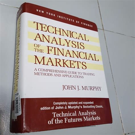 Technical analysis of the financial markets a comprehensive guide to trading methods and applications. - Food serving manual of bakery confectionery cakes.