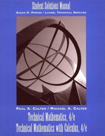 Technical mathematics 4th edition and technical mathematics with calculus 4th edition student solutions manual. - Infiniti sedan g35 v36 series 2003 2007 factory service repair manual.