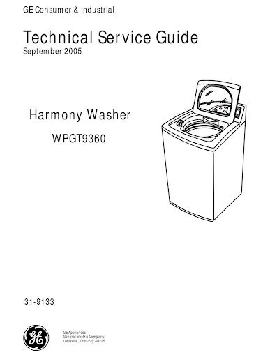Technical service guide ge front load washer wbvh5200 inverter. - Komatsu pc160lc 7 operation and maintenance manual.