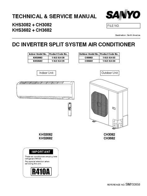 Technical service manual inverter split system air. - Mitsubishi shogun pinin service repair manuals.
