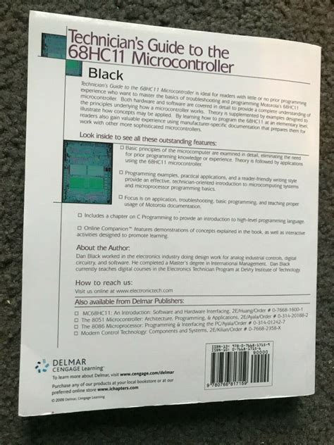 Technicians guide to the 68hc11 microcontroller. - Introduction manufacturing processes schey solutions manual.