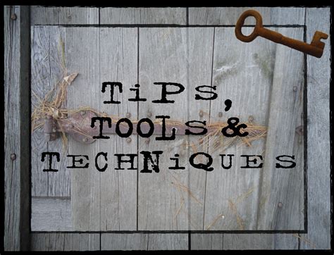 Techniques, Tools, & Materials — Trout & Feather