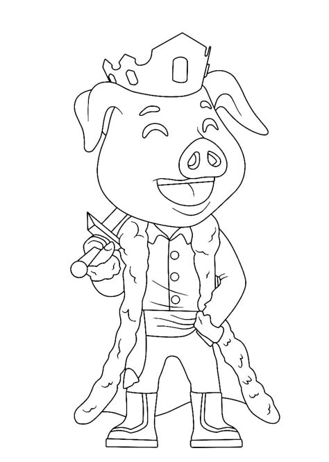 Coloring Page Nail