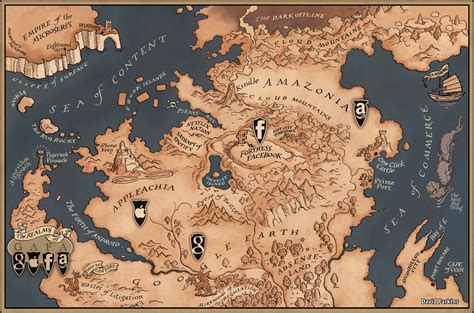 Technology “Game of Thrones” Map