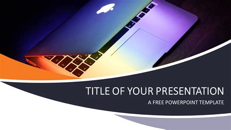 Technology and Computers PowerPoint Template PresentationGO
