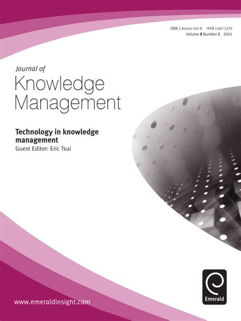Technology in knowledge management by eric tsui. - Music reading for bass the complete guide.