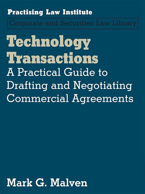 Technology transactions a practical guide to drafting and negotiating commercial agreements corporate and securities. - Hydrogen atom student guide solutions naap.