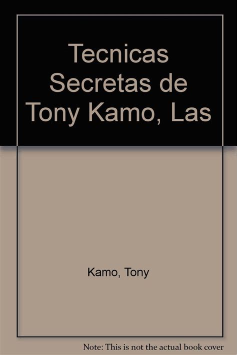 Tecnicas secretas de tony kamo, las. - Epson v600 manuale dello scanner fotografico.