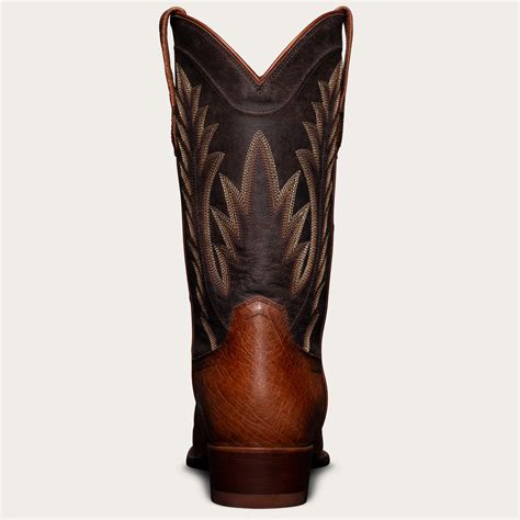 Smooth Ostrich is a Smooth Move. The Weston is an exotic cowboy boot wrapped in the soft, textured nuance of smooth ostrich. A naturally varied look is a hallmark of smooth-quill ostrich, and each pair is sure to feel unique — and extra-comfortable, thanks to a soft, bovine lining. . 