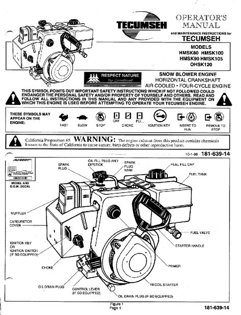 Tecumseh 8hp snowblower engine parts manual. - Manual service pompa power ssteering kijang innova.