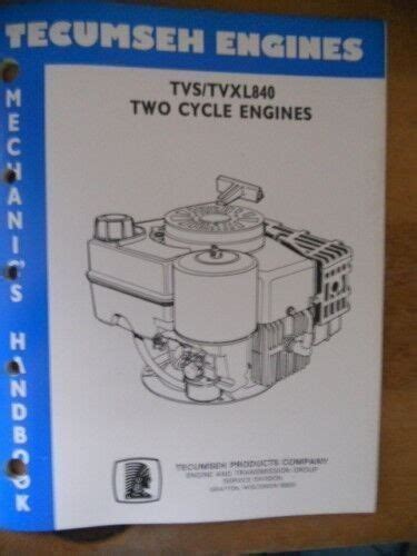 Tecumseh tvs840 tvxl840 2 cycle engine shop manual. - 1984 1986 honda atc200s workshop repair manual.