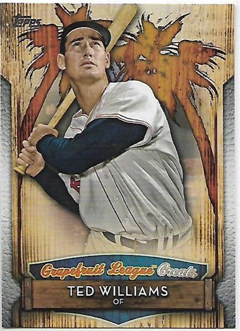 Ted Williams 2024 Topps Grapefruit League Greats Baseball …