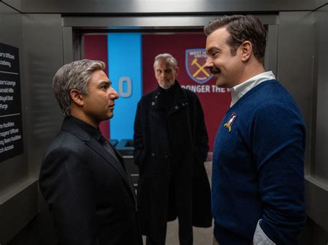 Ted lasso season three. By Alan Sepinwall. May 31, 2023. Brendan Hunt, Jason Sudeikis, and Brett Goldstein in the 'Ted Lasso' Season Three finale. Apple TV+. This post contains spoilers for the Ted Lasso season finale ... 