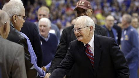Mar 3, 2023 · Incensed Kansas coach Ted Owens (middle) and 