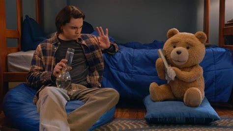 Ted television show. Watch. Ted. get high for the first time in new prequel series trailer. The seven-episode prequel series debuts on Peacock on Jan. 11. Seth MacFarlane ’s foul-mouthed teddy bear Ted is back in a ... 