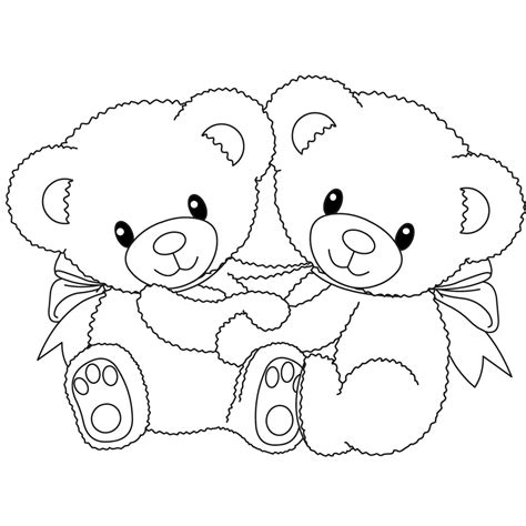 Teddy Bear Coloring