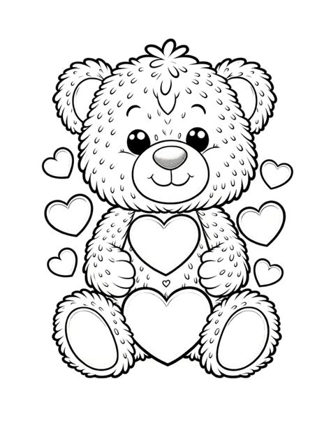 Christmas Tree Coloring Book Page