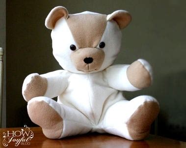 Teddy Bear Tutorial And Pattern 5 Steps With Pictures Instructables