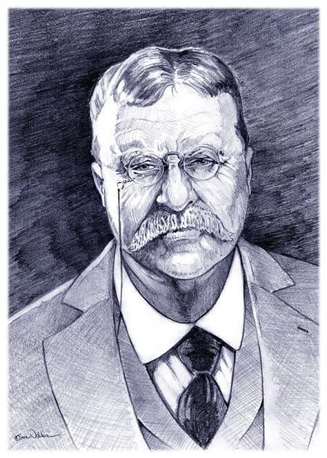 Teddy Roosevelt Drawing at GetDrawings Free download