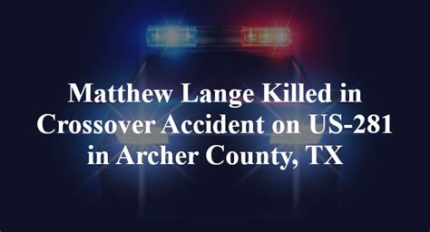 Teen Killed in Multi-Car Accident on Highway 281 [Archer County, TX]
