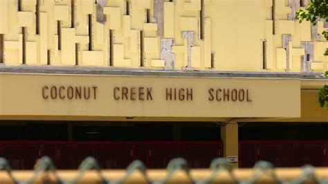 Teen arrested for bringing gun to Coconut Creek High School on first day