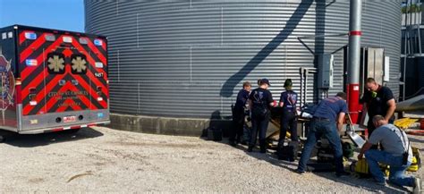 Teen rescued from grain bin in St. Charles County