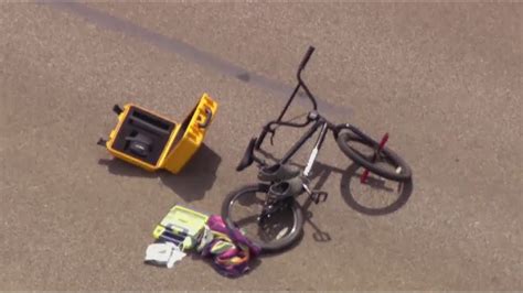 Teen riding bike critically injured after driver hits him in Batavia