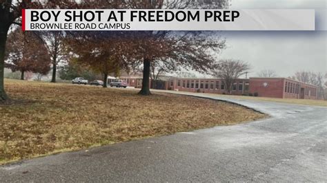 Teen shot at Freedom Prep Charter School - YouTube