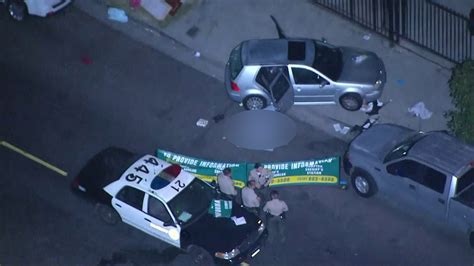 Teenager hospitalized in drive-by shooting in South Los Angeles 