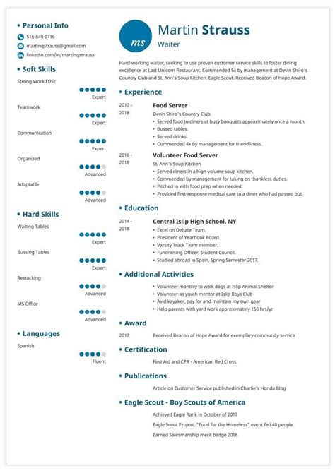 Teenager resume. Jun 7, 2022 · 4. Education. List any past, current, and future educational achievements in reverse chronological order (most recent first and work backwards). This should be the shortest section on your resume and include: The name of your school (s) Any diploma/degree in progress or attained. 