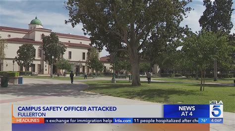 Teens eye gouged, head stomped, swung ax at Fullerton College security officers, police say