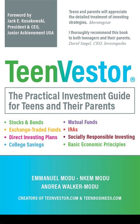 Teenvestor the practical investment guide for teens and their parents. - Chrysler grand voyager workshop manual 2002.