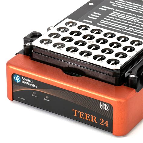 Teer experiment.  Running a TEER24 Experiment Recommended Protocol for Following the Developme...