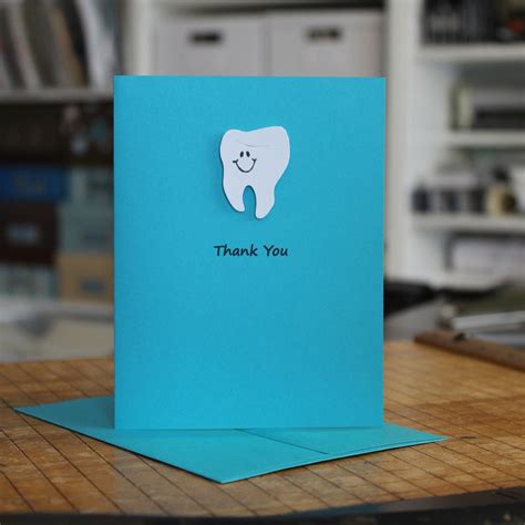 Teeth Thank You Card - Etsy