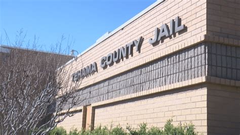Overview of Tehama County Jail. Tehama County Jail is located in northern California and serves as a correctional facility for convicted individuals and those who are awaiting trial. It has capacity to hold 245 inmates housed in prime condition cells for single, or double occupancies.
