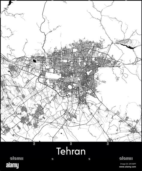 Tehran Map Vector Images (over 330) - vectorstock.com