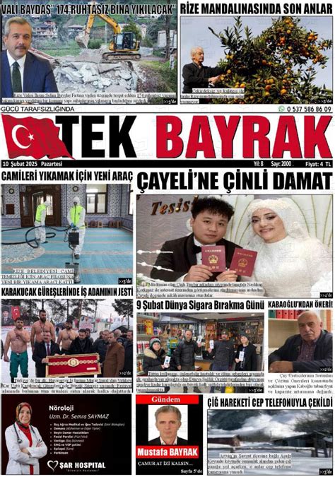 Tek Bayrak Gazetesi. 