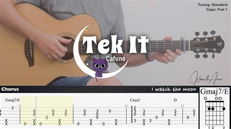 Tek It Chords - Cafuné - KhmerChords.Com