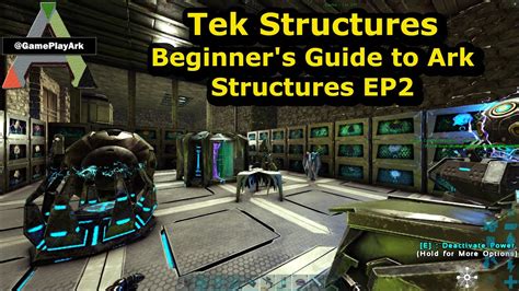 Tek structures ark.  Futuristic.  The Structures are primarily made of Tek.  The b...