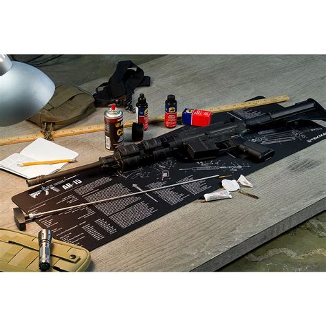 TekMat AR-15 Gun Cleaning Mat Academy - Outdoors