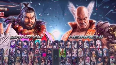 Tekken 8 characters.  Many of those were previously featured in the Wh...
