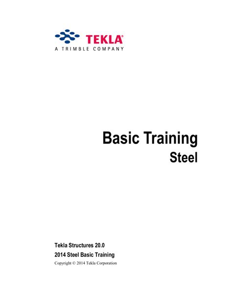 Tekla structures 20 0 training manual. - Cessna aircraft company model 336 service manual.