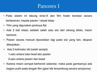 Teknik Radiografi 2 Panoramic - SlideShare